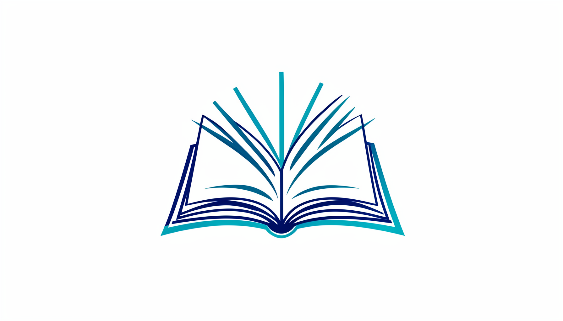 FSM Bibles logo: a stylized open book with rays of light, deep blue and teal on white